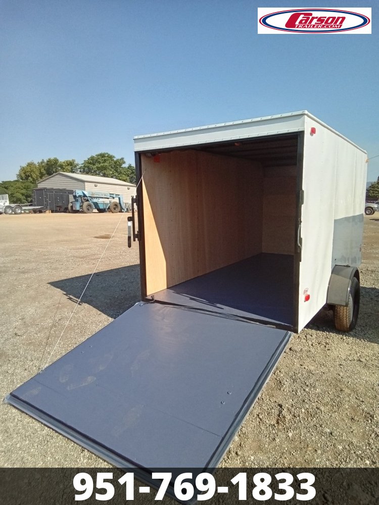 2023 CARSON S/A 6' X 12' EL ENCLOSED TRAILER