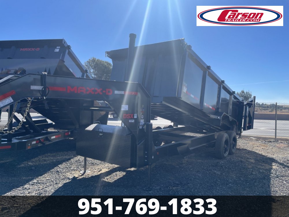 2025 MAXXD DSX 83" X 18' DUMP TRAILER