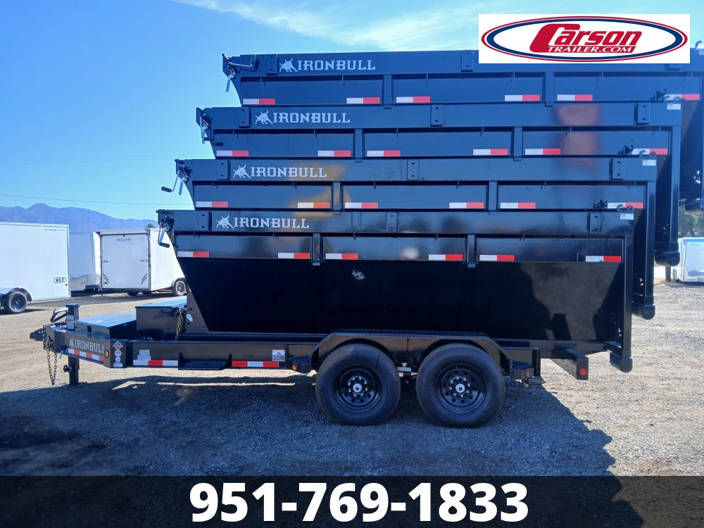 83"x14' IronBull ROLL OFF TRAILER