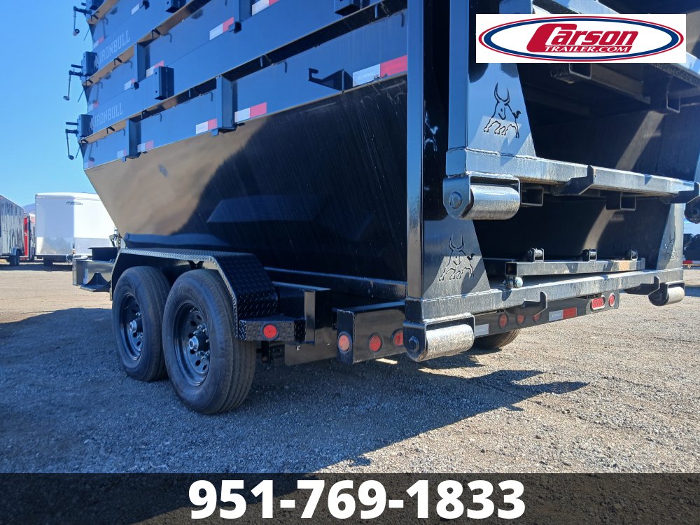 83"x14' IronBull ROLL OFF TRAILER