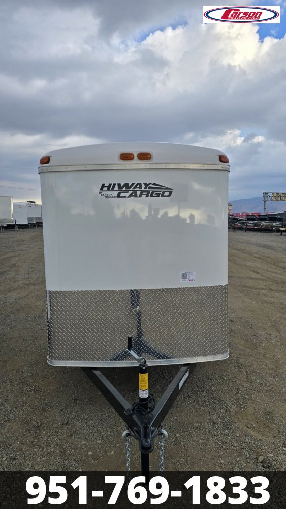 2025 CARSON HC 5' X 8' ENCLOSED CARGO TRAILER W/ REAR CARGO DOORS