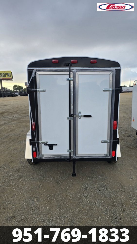 2025 CARSON HC 5' X 8' ENCLOSED CARGO TRAILER W/ REAR CARGO DOORS