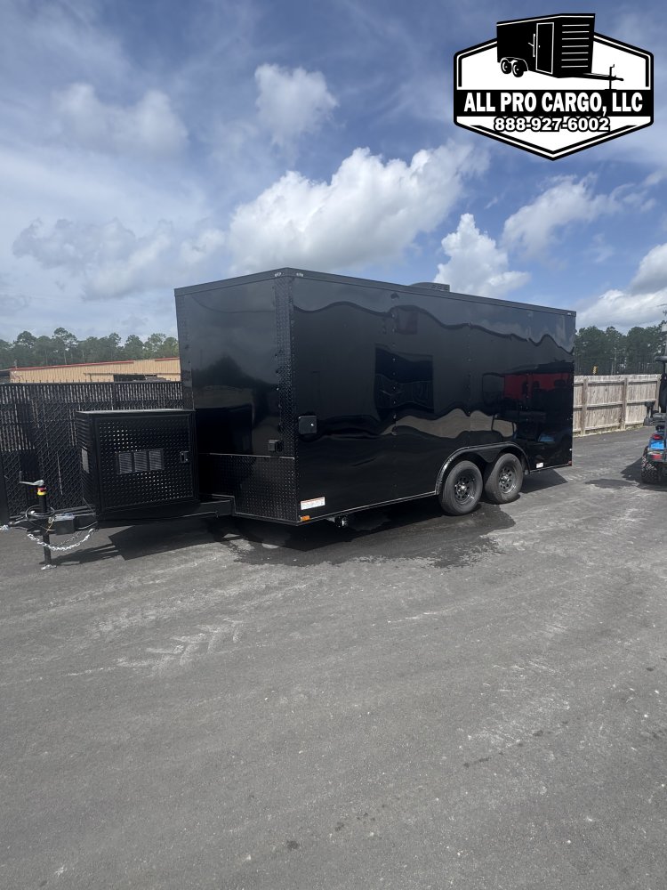 8' 6"x16' Quality Cargo Coffee