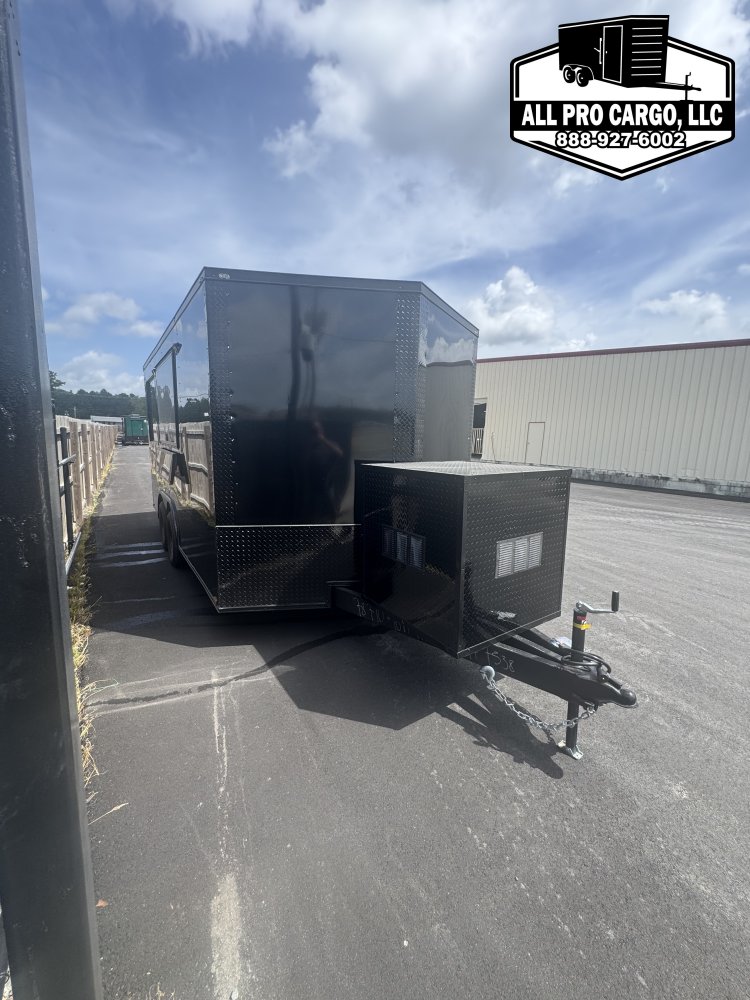 8' 6"x16' Quality Cargo Coffee