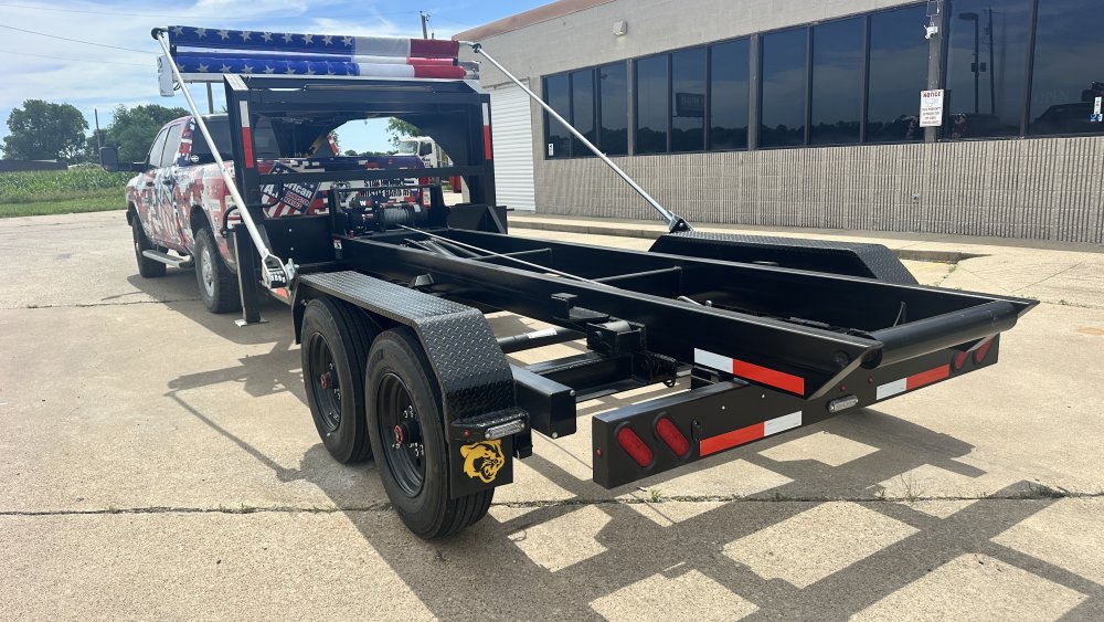 16K GVWR Couger 14ft Gooseneck Dump Trailer