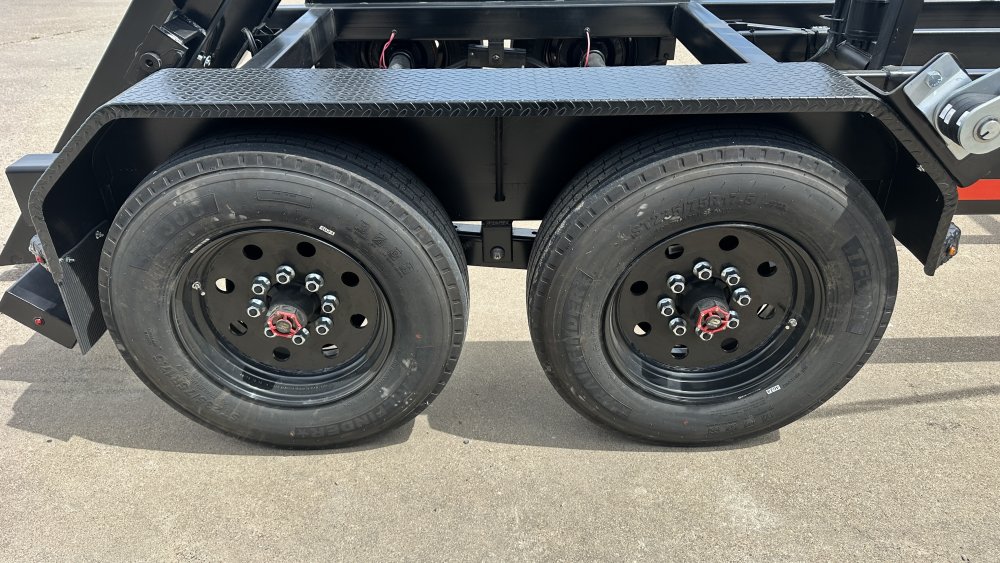 16K GVWR Couger 14ft Gooseneck Dump Trailer