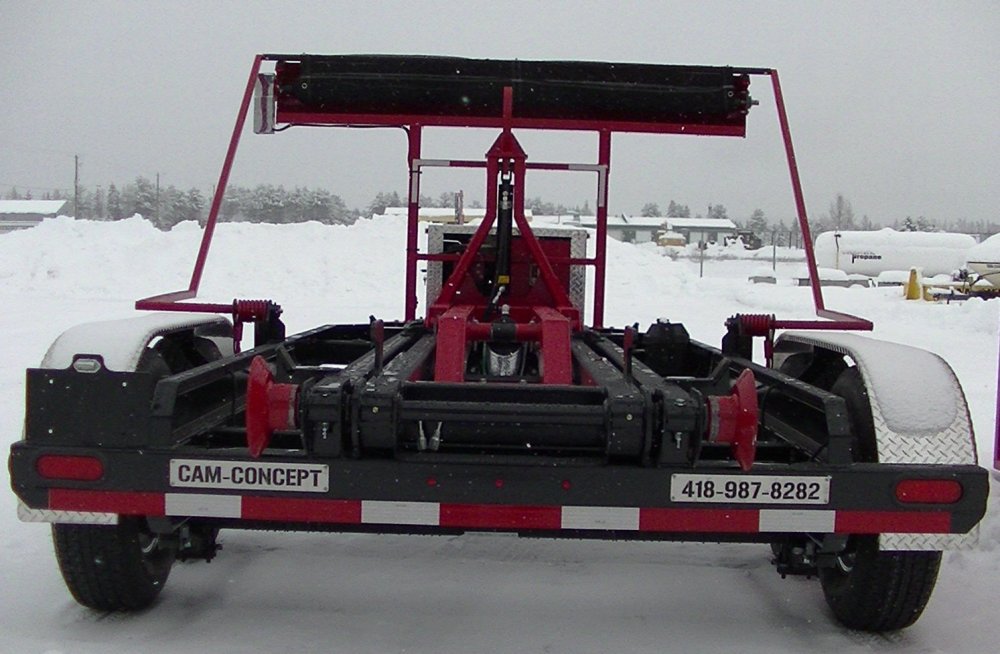 Cam-Concept CL162GN16 - Heavy-Duty 16K Hooklift Trailer