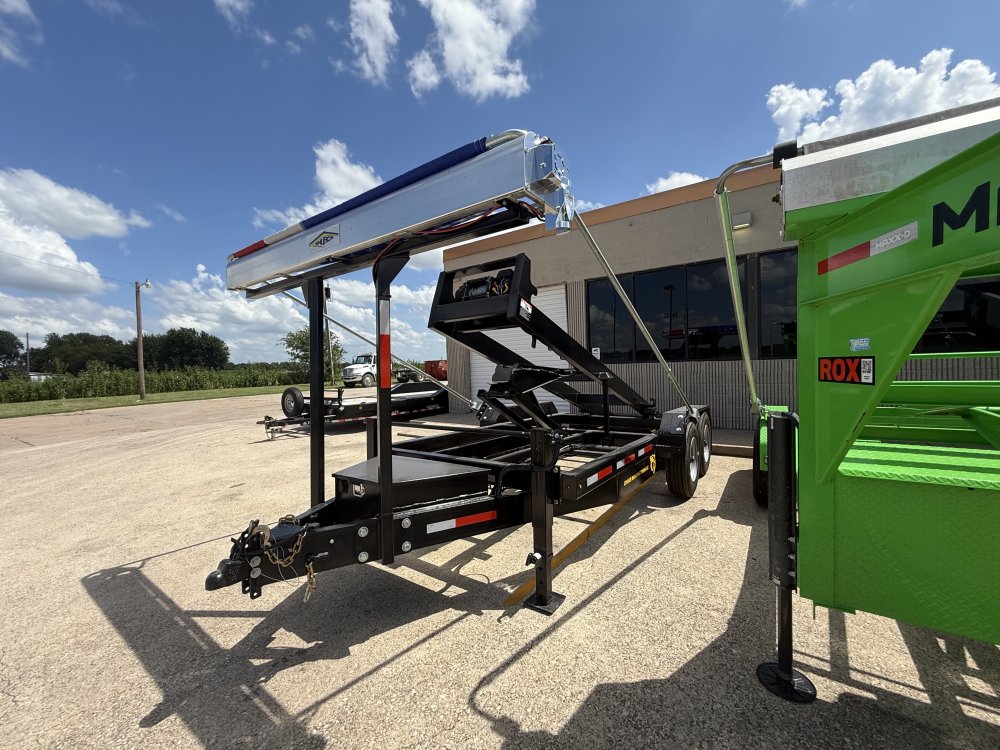 Couger Manufacturing 16K Bumper Pull Standard Rail Roll-Off Trailer