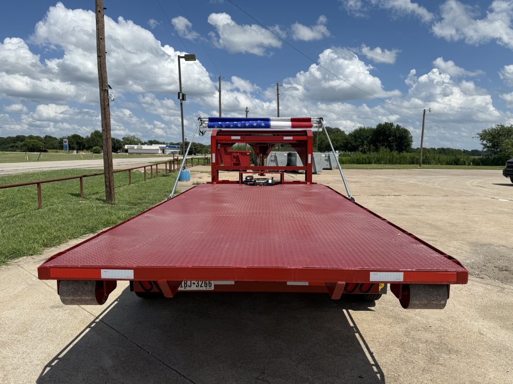 Couger Manufacturing 16K Gooseneck Standard Rail Roll-Off Trailer