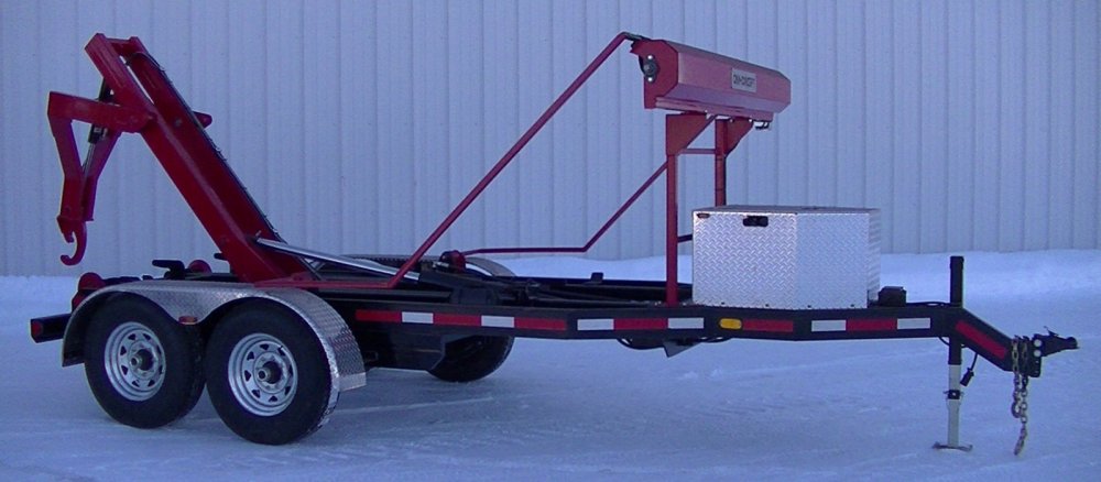 Cam-Concept CL162PH(or GN)12 - Heavy-Duty Hooklift Trailer with PH or GN Options