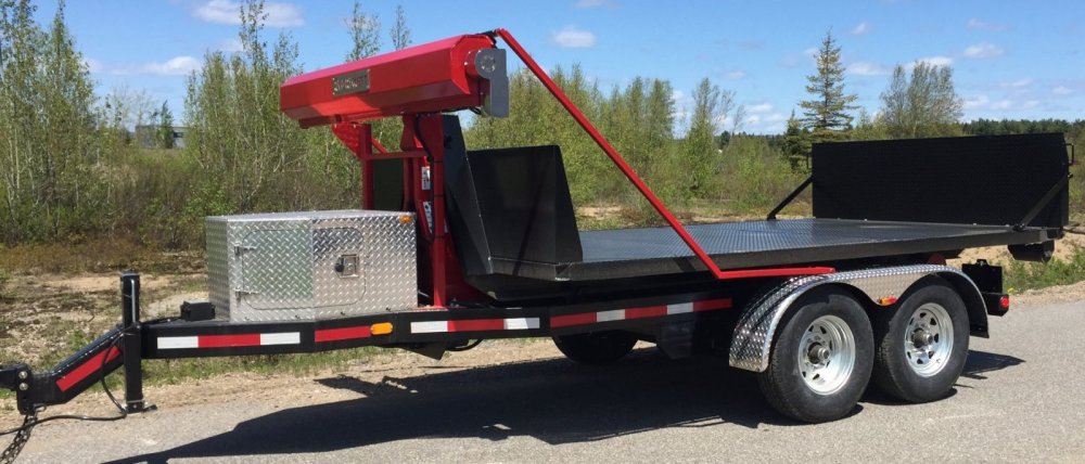 Cam-Concept CL162PH(or GN)12 - Heavy-Duty Hooklift Trailer with PH or GN Options