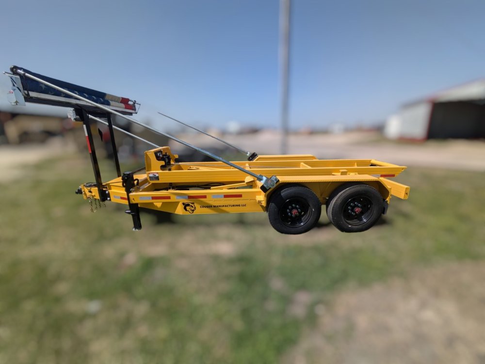 7.5x14 Couger Manufacturing Roll-off Trailers
