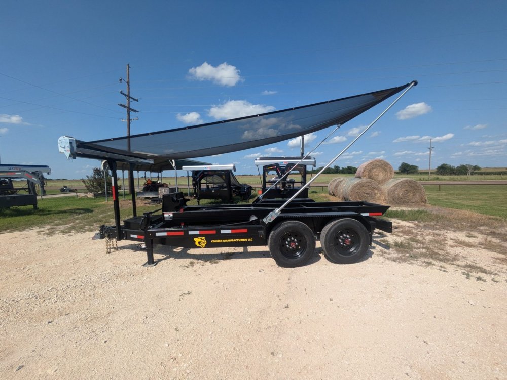 7.5x14 Couger Manufacturing Roll-off Trailers