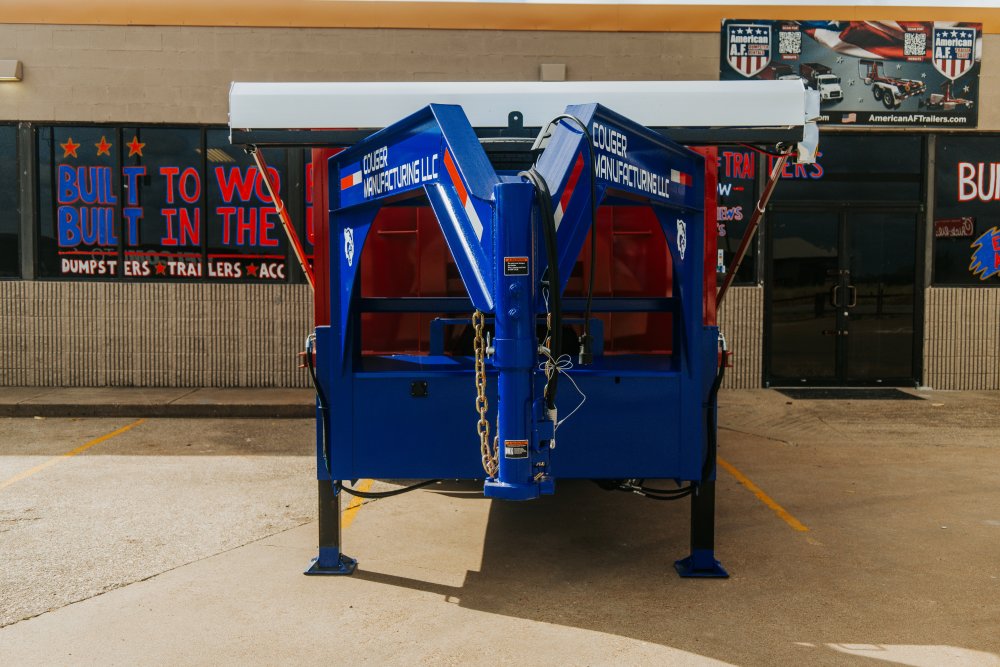 Couger 16' Gooseneck Roll-Off Trailer - 20K GVWR