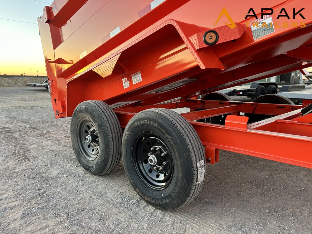 2026 Iron Bull 83x14 48" 14K Gooseneck Dump Trailer