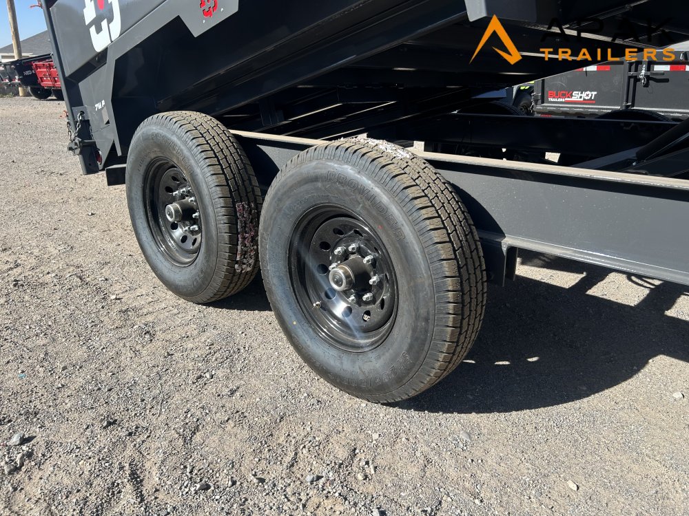 2026 Buckshot 7x14 14k Gooseneck Dump Trailer