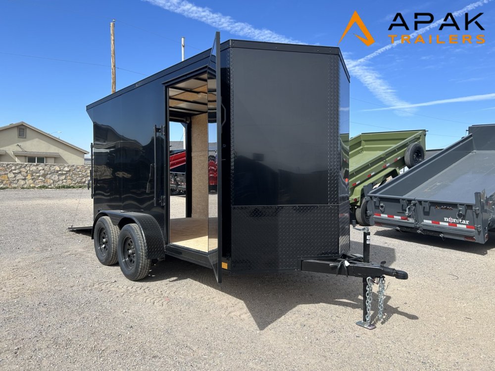 2026 Triple Trailers 6x12 TA 7k Enclosed Trailer