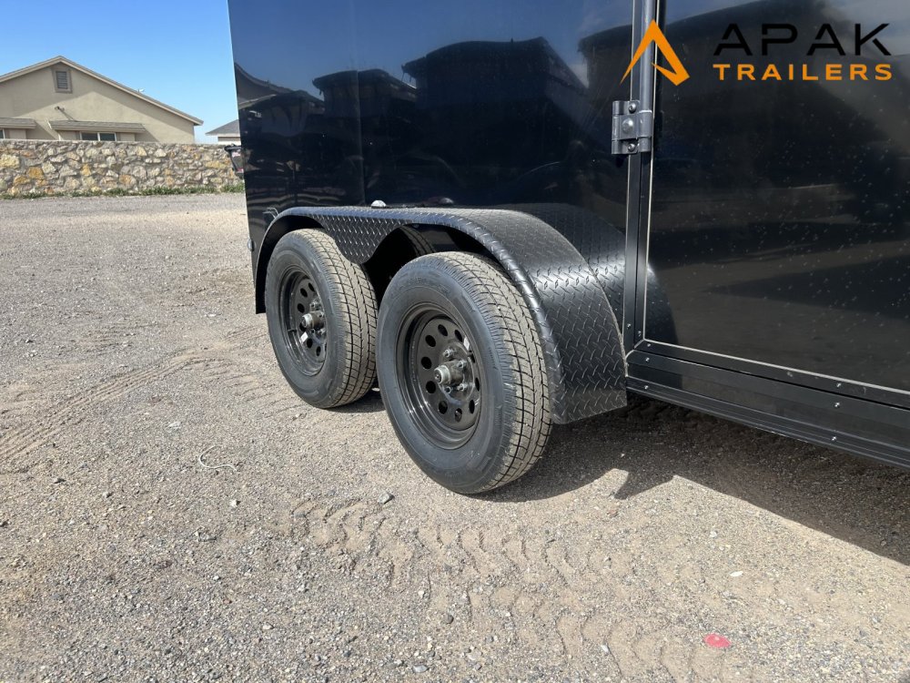 2026 Triple Trailers 6x12 TA 7k Enclosed Trailer
