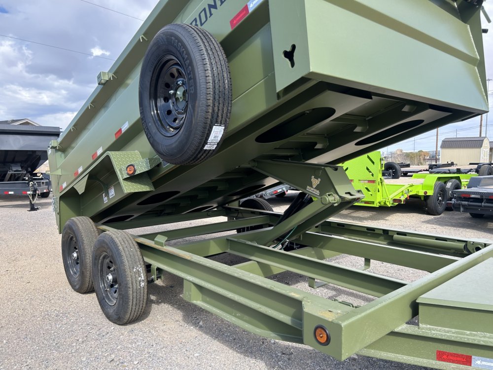 2026 Iron Bull 7x14x3 Dump Trailer