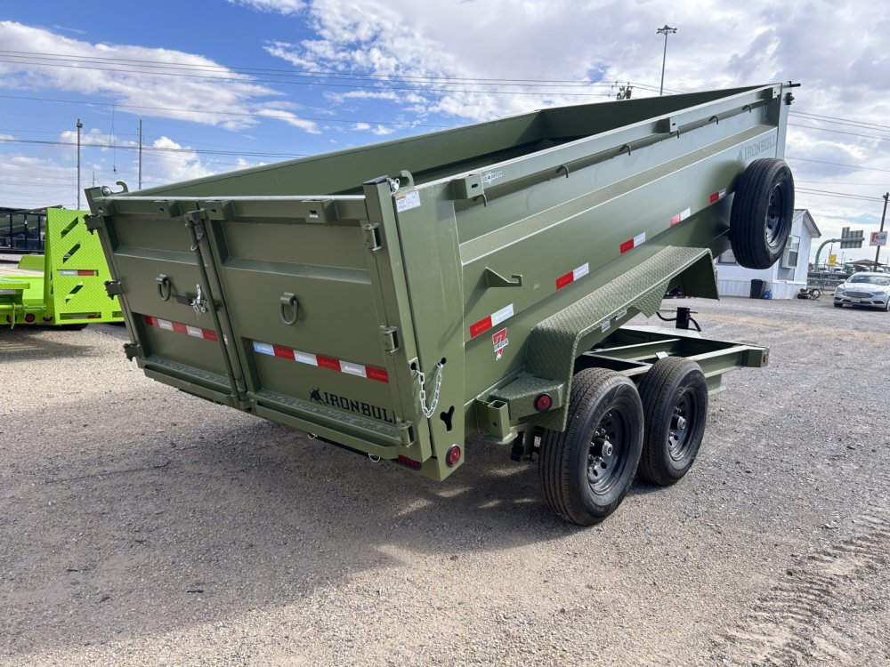 2026 Iron Bull 7x14x3 Dump Trailer