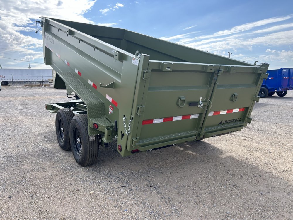 2026 Iron Bull 7x14x3 Dump Trailer