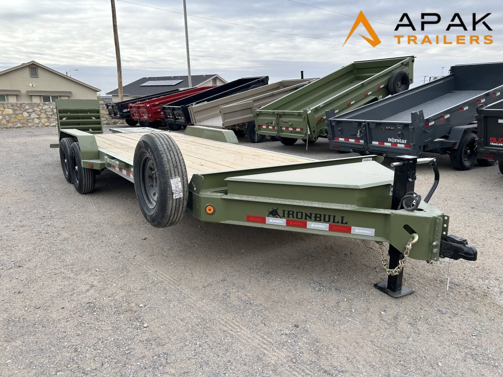 2026 Iron Bull 83x22 14k Equipment Trailer