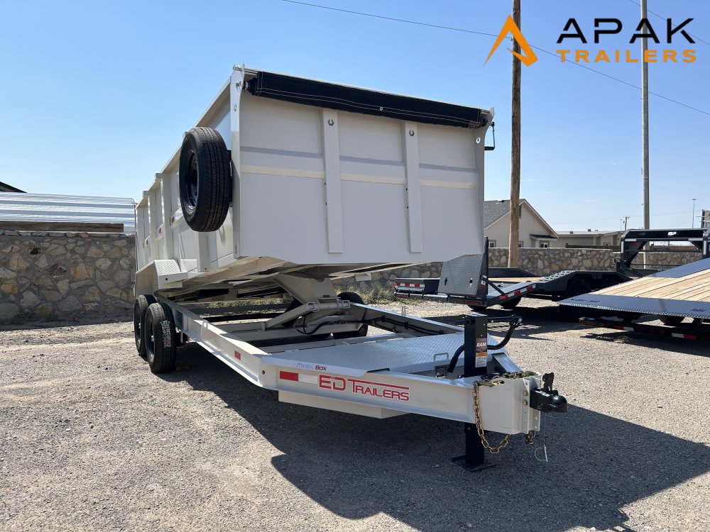 2026 ED 7x16 48" 14k Dump Trailer