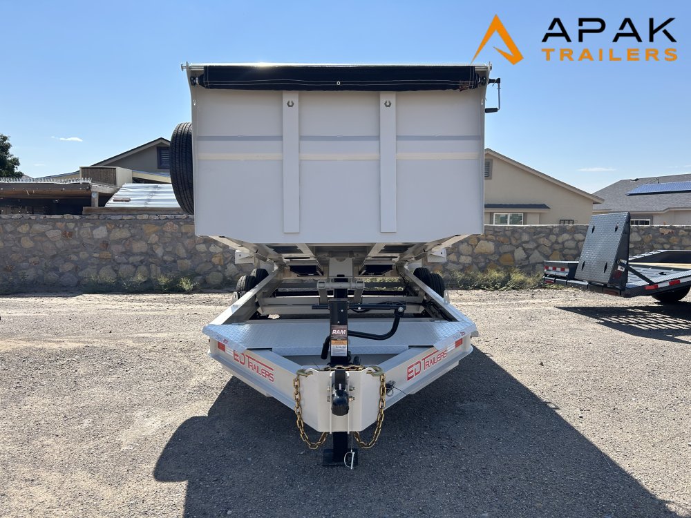 2026 ED 7x16 48" 14k Dump Trailer