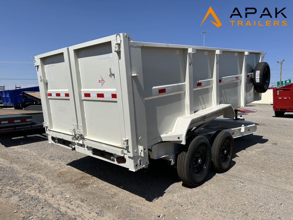 2026 ED 7x16 48" 14k Dump Trailer