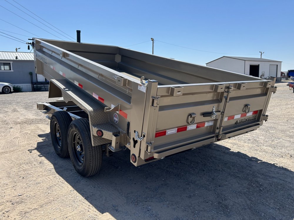 2026 Iron Bull 7x14 14k Telescopic Dump Trailer