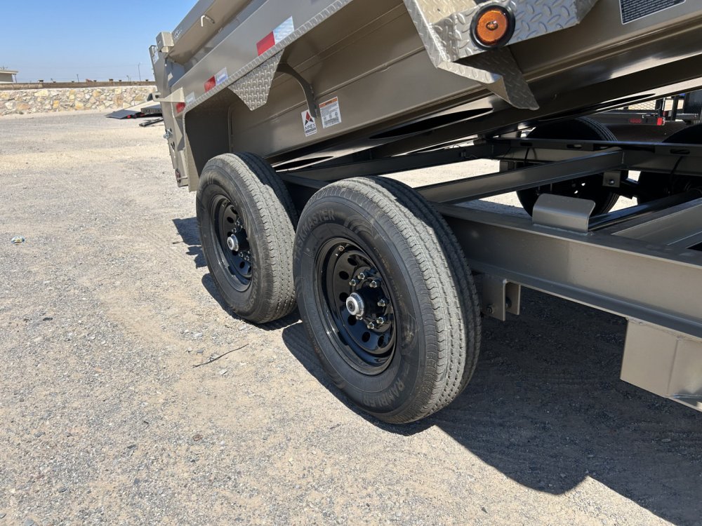 2026 Iron Bull 7x14 14k Telescopic Dump Trailer