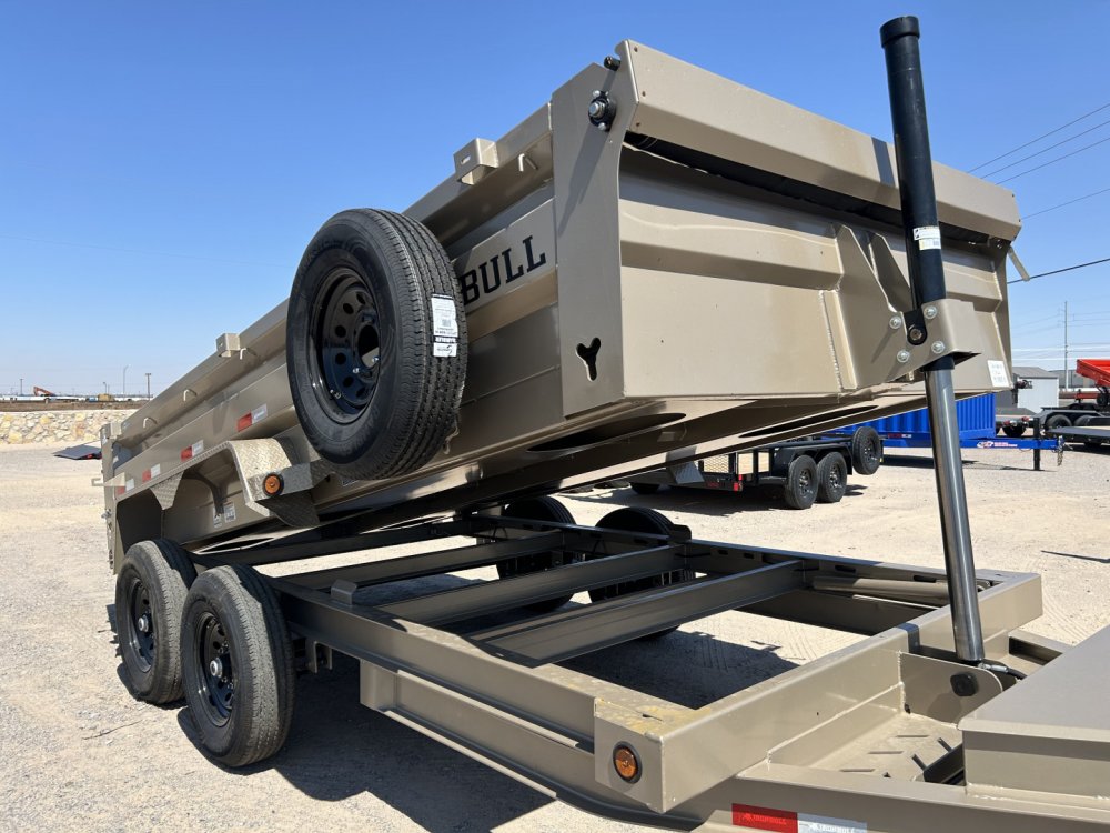 2026 Iron Bull 7x14 14k Telescopic Dump Trailer