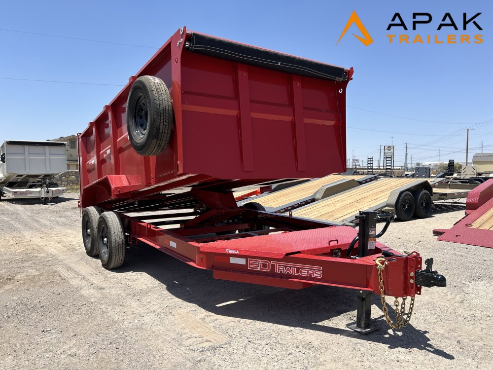 2026 ED 7x14 48" 14k Dump Trailer
