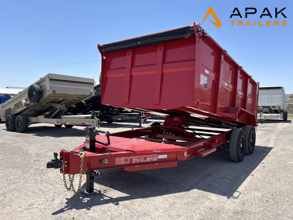 2026 ED 7x14 48" 14k Dump Trailer