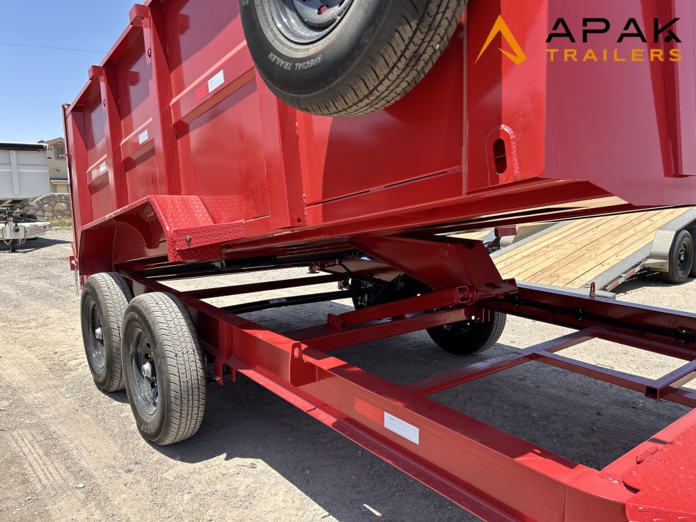 2026 ED 7x14 48" 14k Dump Trailer