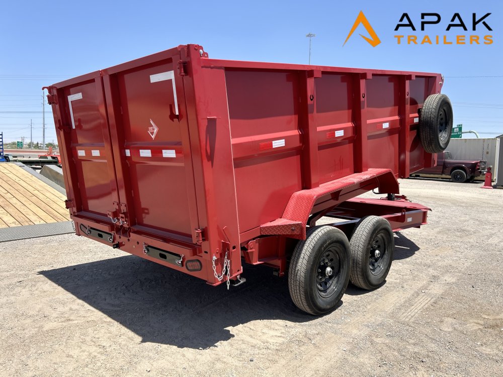 2026 ED 7x14 48" 14k Dump Trailer