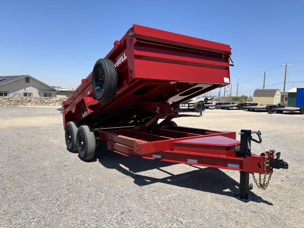 2026 Iron Bull 7x14 14k Dump Trailer