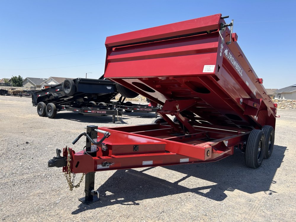 2026 Iron Bull 7x14 14k Dump Trailer
