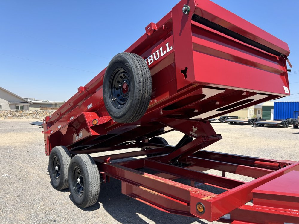 2026 Iron Bull 7x14 14k Dump Trailer