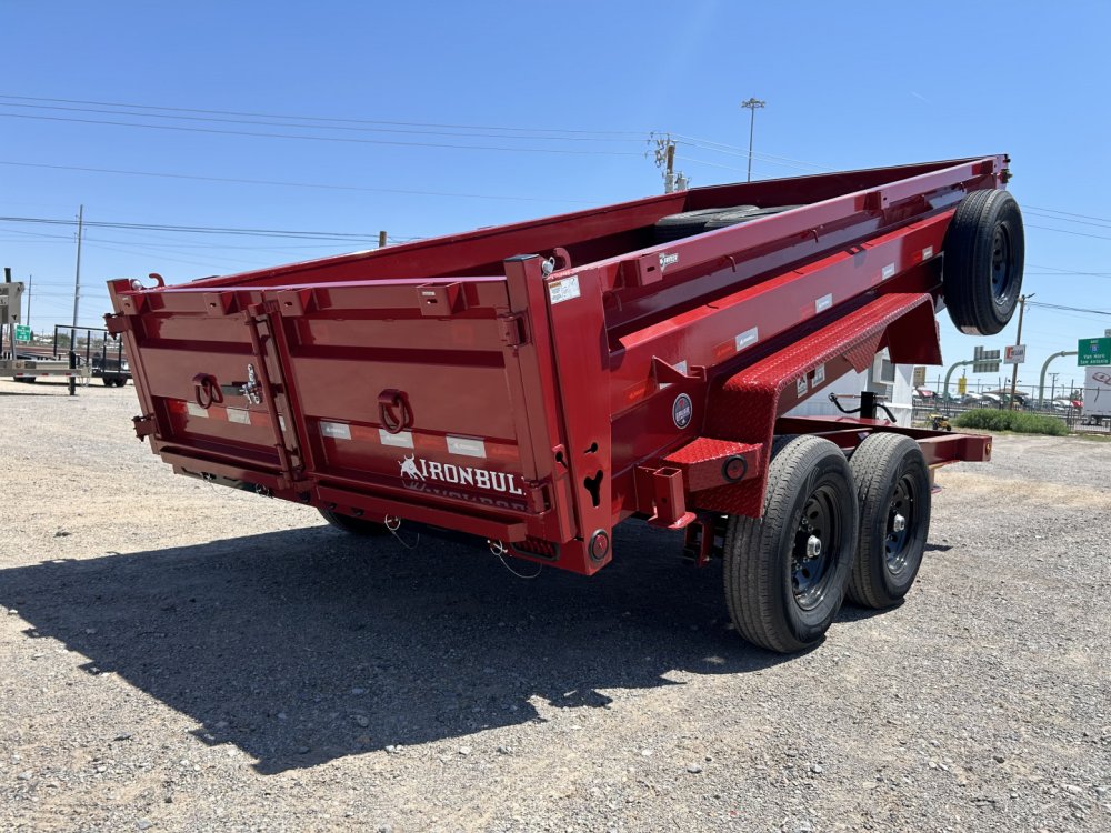 2026 Iron Bull 7x14 14k Dump Trailer