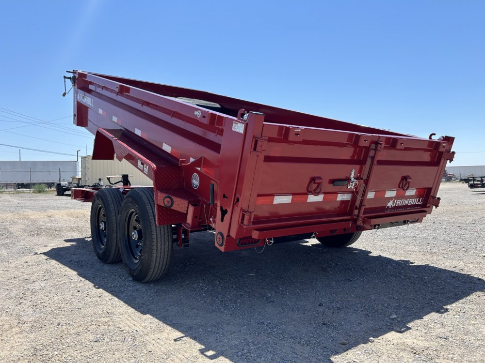 2026 Iron Bull 7x14 14k Dump Trailer