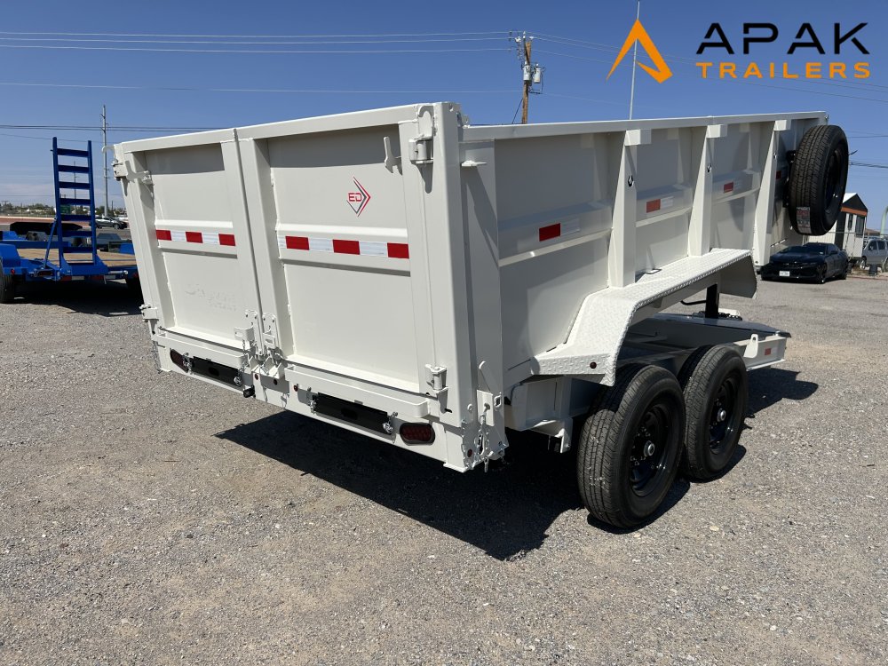 2026 ED 7x14 36" 14K Dump Trailer