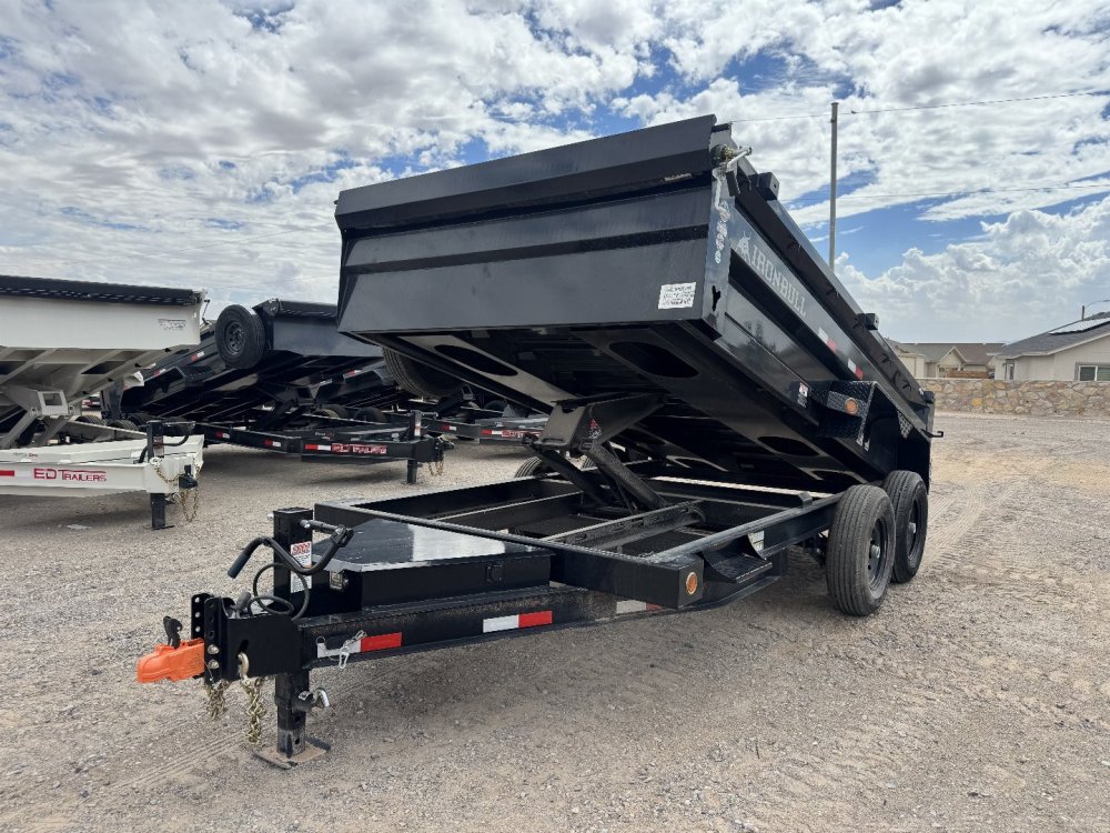 2025 Iron Bull 7x14 14K Dump Trailer