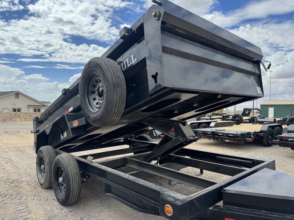 2025 Iron Bull 7x14 14K Dump Trailer