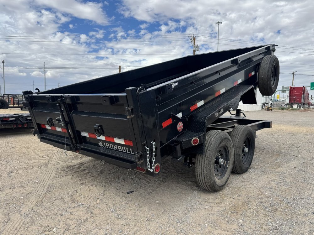 2025 Iron Bull 7x14 14K Dump Trailer