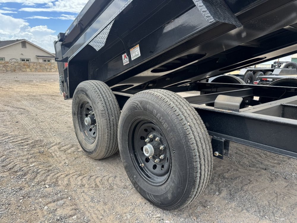 2025 Iron Bull 7x14 14K Dump Trailer
