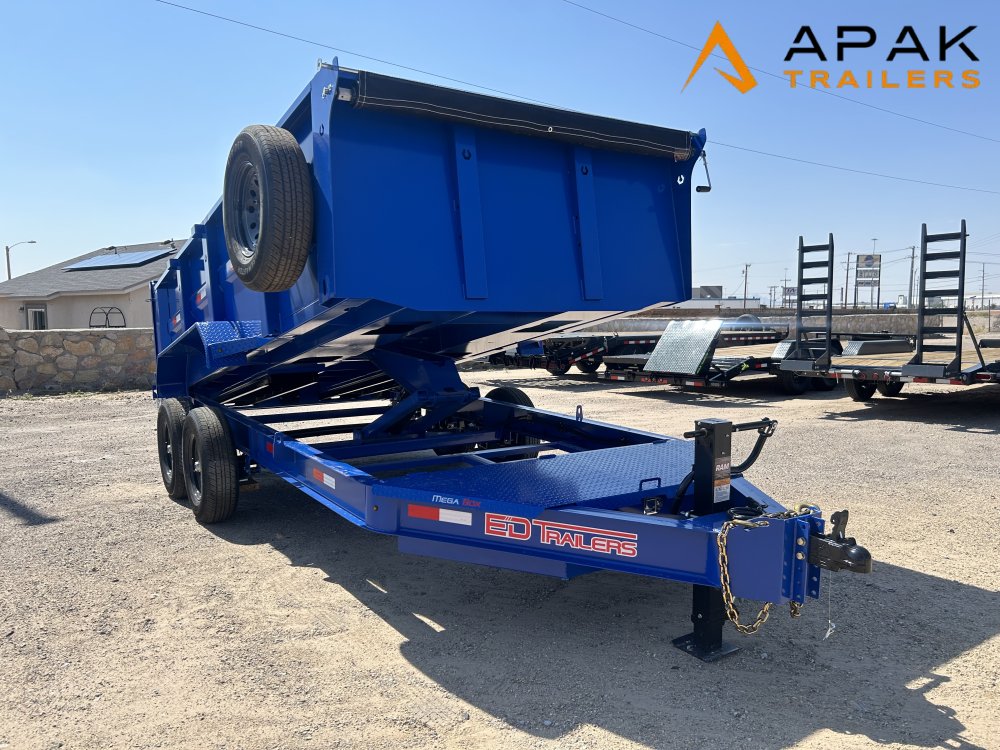 2026 ED 7x14 36" 14K Dump Trailer