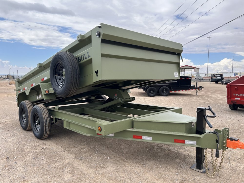 2026 Iron Bull 7x14 14k Dump Trailer