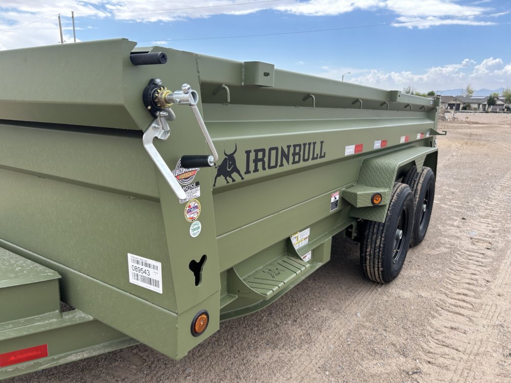 2026 Iron Bull 7x14 14k Dump Trailer