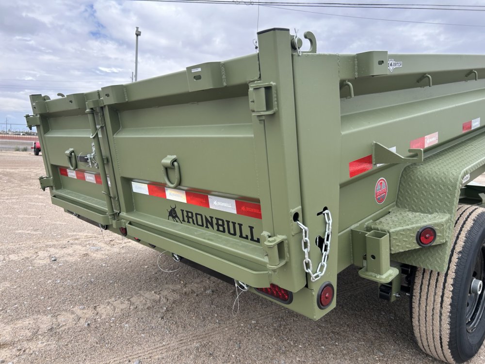 2026 Iron Bull 7x14 14k Dump Trailer